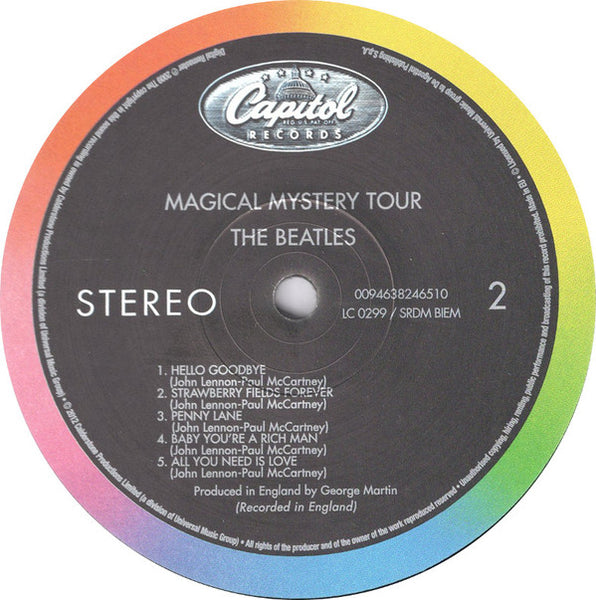 The Beatles : Magical Mystery Tour (LP, Album, RE, RM, 180)