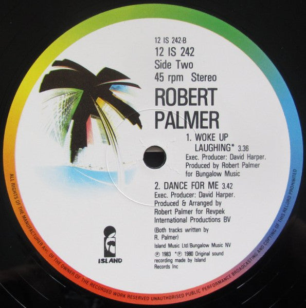 Robert Palmer : Discipline Of Love (12", Dif)