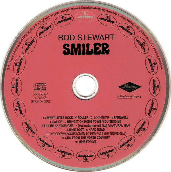 Rod Stewart : Smiler (CD, Album, RE, RM)