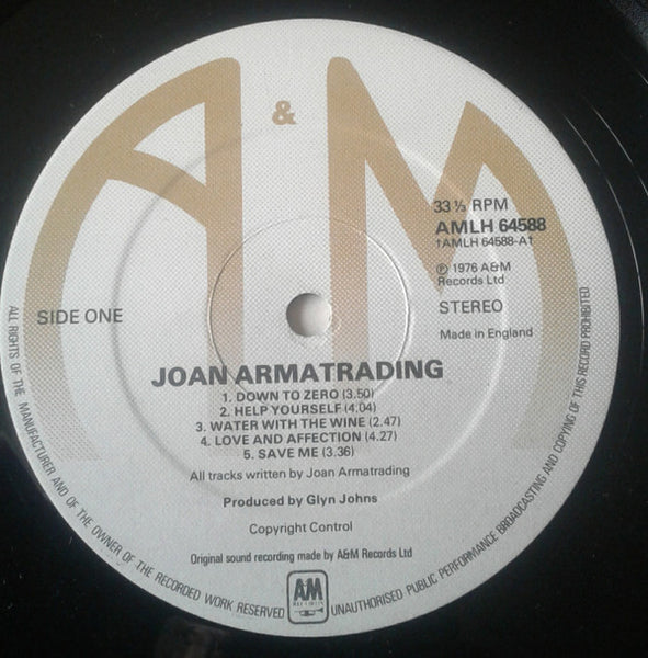 Joan Armatrading : Joan Armatrading (LP, Album)