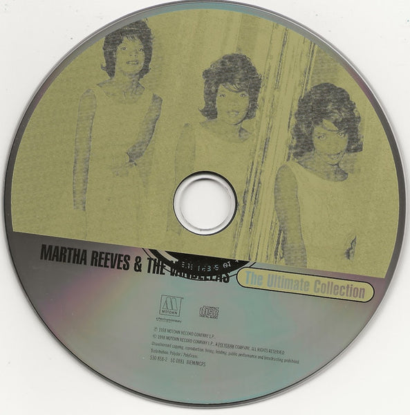 Martha Reeves & The Vandellas : The Ultimate Collection (CD, Comp, RM)