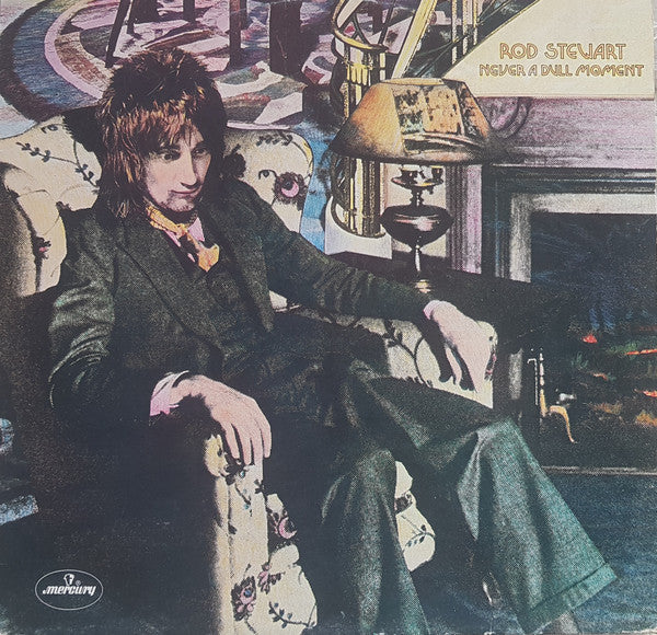 Rod Stewart : Never A Dull Moment (LP, Album)