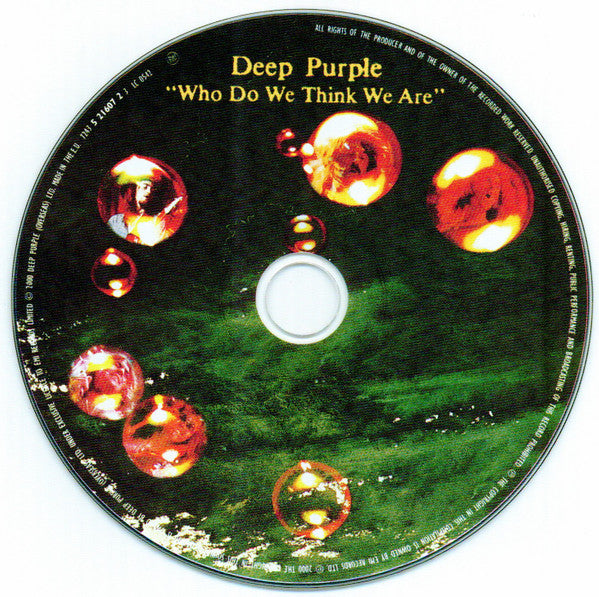 Deep Purple : Who Do We Think We Are (CD, Album, RE, RM, RP)