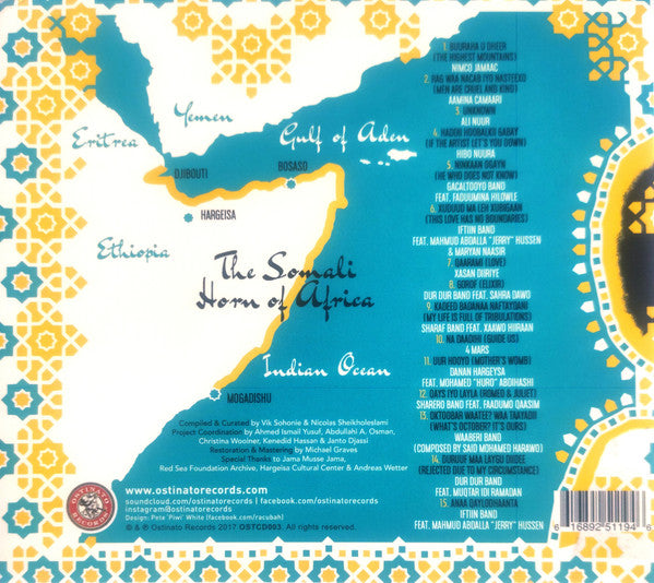 Various : Sweet As Broken Dates: Lost Somali Tapes From The Horn Of Africa  (CD, Comp)