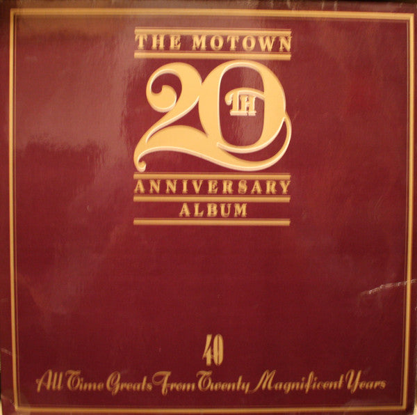 Various : The Motown 20th Anniversary Album (2xLP, Comp)