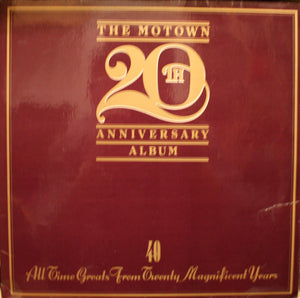 Various : The Motown 20th Anniversary Album (2xLP, Comp)