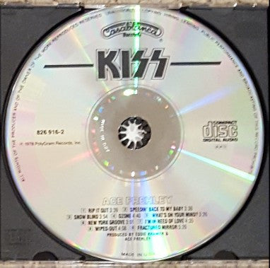 Kiss, Ace Frehley : Ace Frehley (CD, Album, RE, Ful)