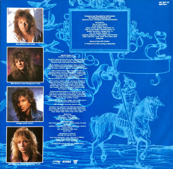 Dokken : Back For The Attack (LP, Album)