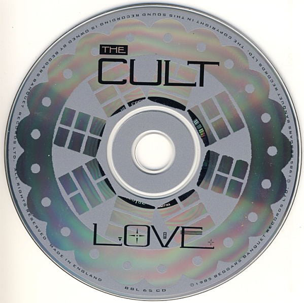 The Cult : Love (CD, Album, RE)