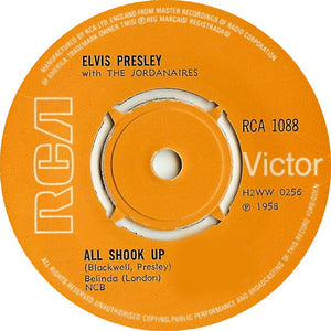 Elvis Presley With The Jordanaires : All Shook Up (7", Single, RE, 4-P)