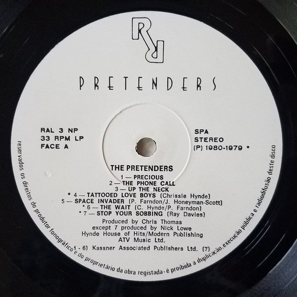 Pretenders* : Pretenders (LP, Album)