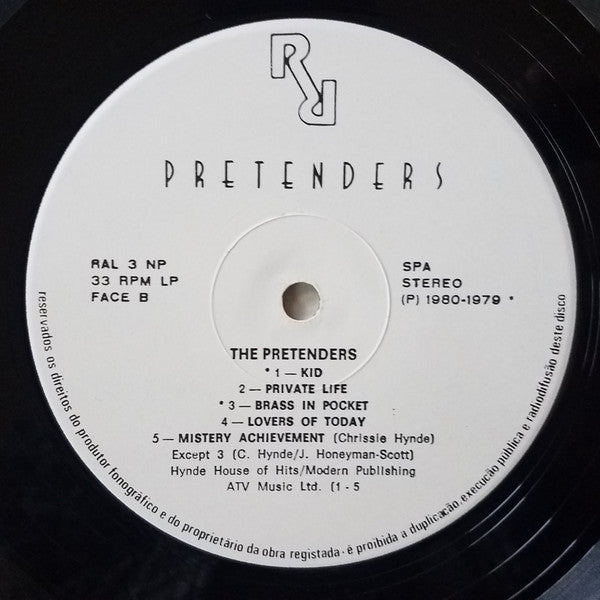 Pretenders* : Pretenders (LP, Album)