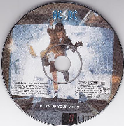 AC/DC : Blow Up Your Video (CD, Album, Enh, RE, RM, Dig)