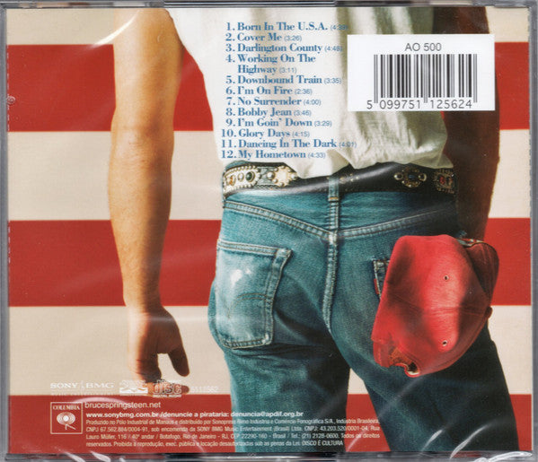 Bruce Springsteen : Born In The U.S.A. (CD, Album, RE, RP, AO)