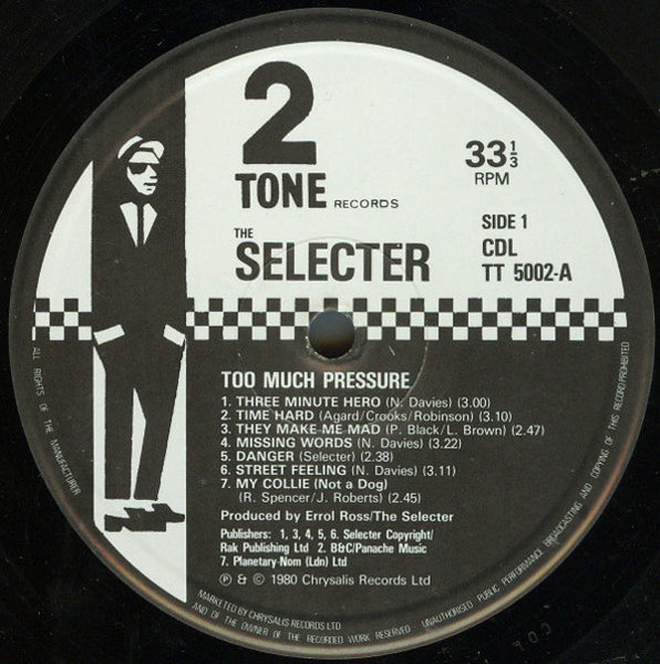 The Selecter : Too Much Pressure (LP, Album)