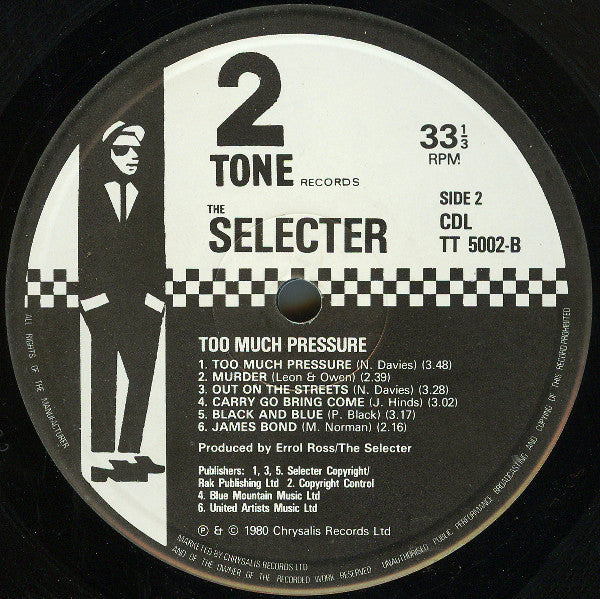 The Selecter : Too Much Pressure (LP, Album)