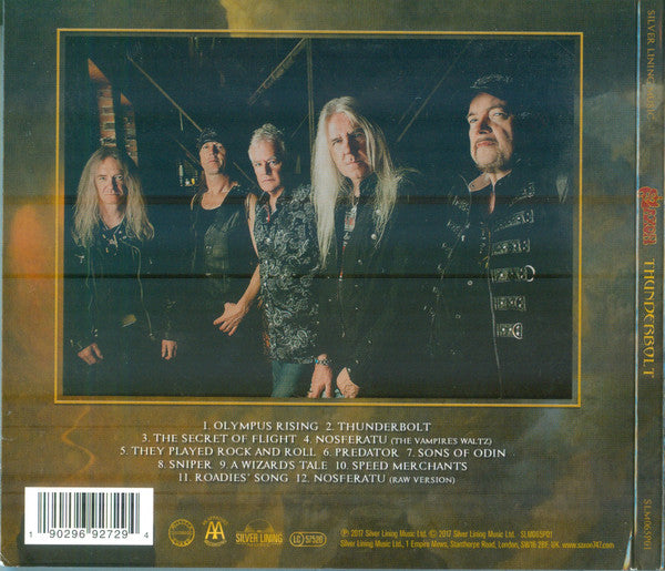 Saxon : Thunderbolt (CD, Album, Dig)