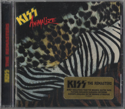 Kiss : Animalize (CD, Album, RM)