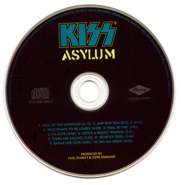 Kiss : Asylum (CD, Album, RE, RM)