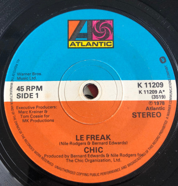 Chic : Le Freak (7", Single)