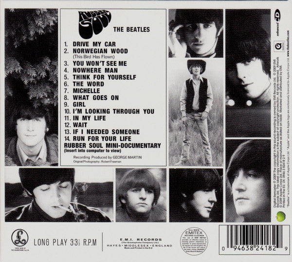 The Beatles : Rubber Soul (CD, Album, Enh, RE, RM, Tri)