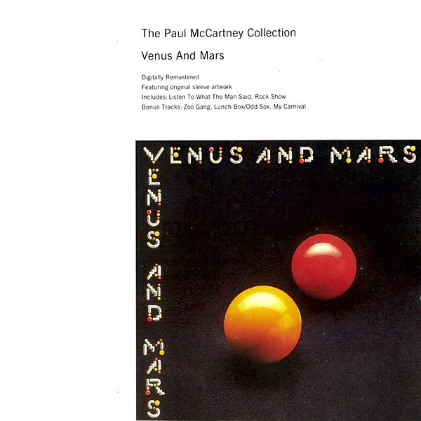 Wings (2) : Venus And Mars (CD, Album, RE, RM)