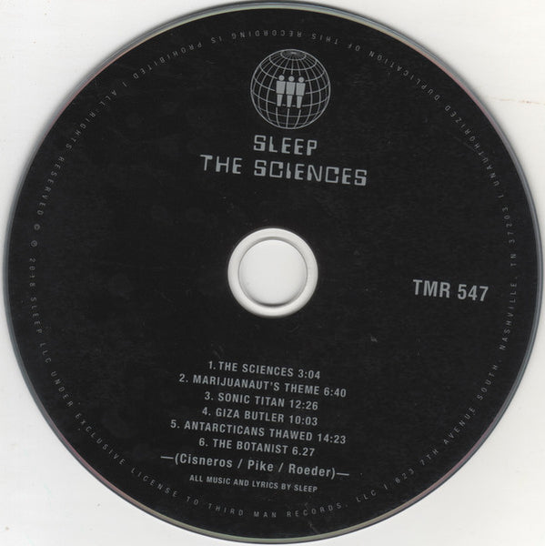 Sleep : The Sciences (CD, Album)