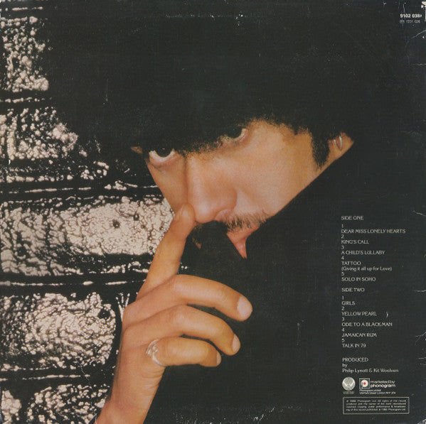 Philip Lynott* : Solo In Soho (LP, Album)