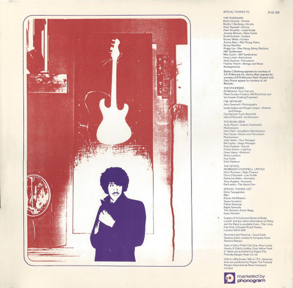 Philip Lynott* : Solo In Soho (LP, Album)