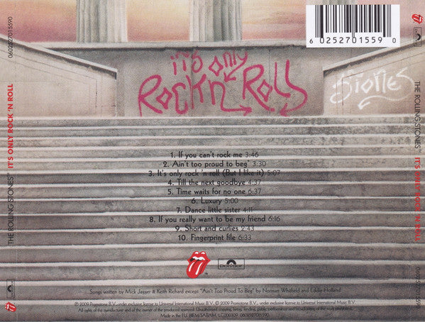 The Rolling Stones : It's Only Rock 'N Roll (CD, Album, RE)