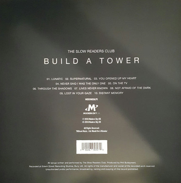 The Slow Readers Club : Build A Tower (LP, Album, Ltd, Red)