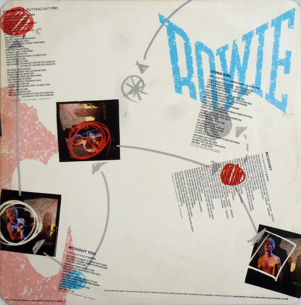 David Bowie : Let's Dance (LP, Album, Dam)