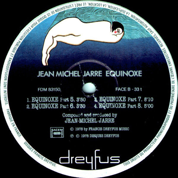 Jean Michel Jarre* : Equinoxe (LP, Album, RP)