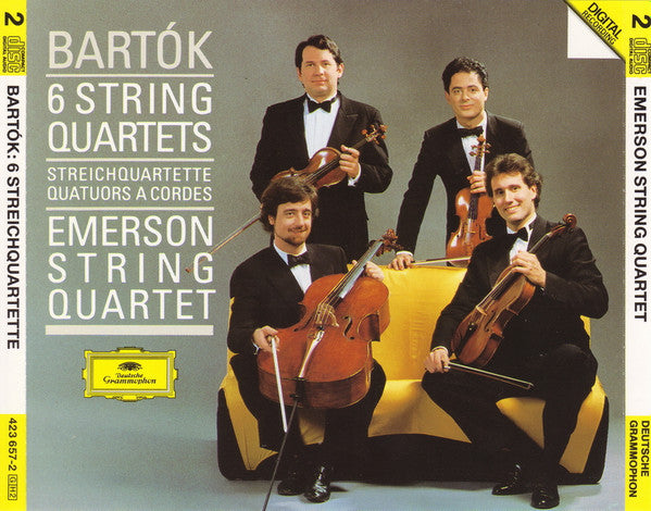 Bartók*, Emerson String Quartet : 6 String Quartets (2xCD)