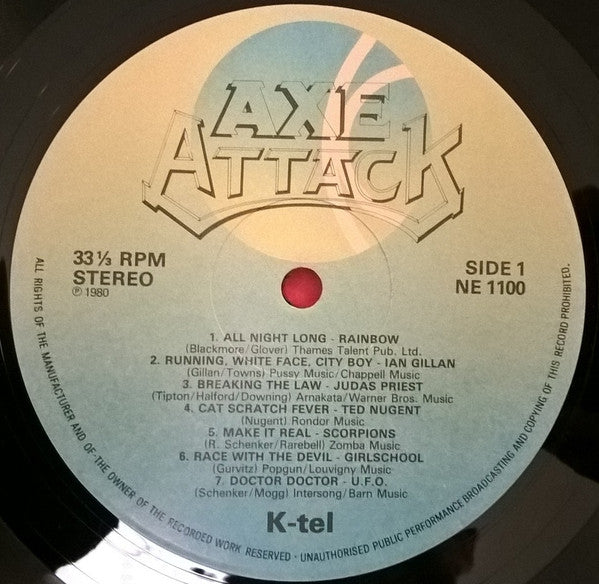 Various : Axe Attack (LP, Comp, RE)