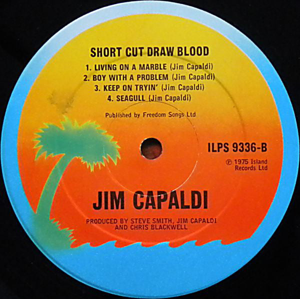 Jim Capaldi : Short Cut Draw Blood (LP, Album)