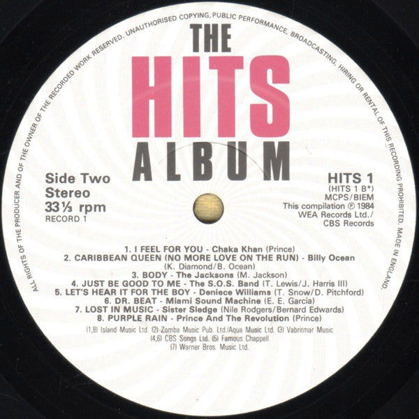 Various : The Hits Album (2xLP, Comp)