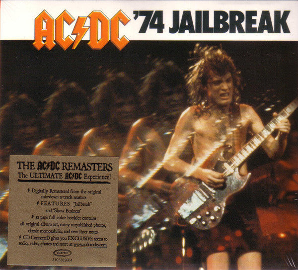 AC/DC : '74 Jailbreak (CD, Comp, RE, RM, Dig)