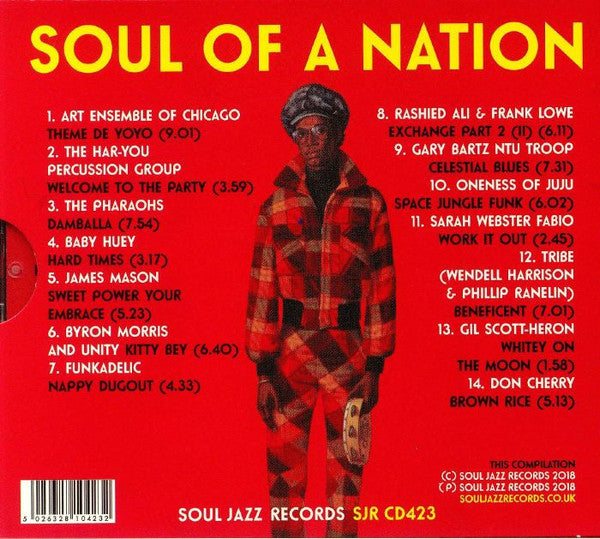 Various : Soul Of A Nation 2 (Jazz Is The Teacher Funk Is The Preacher: Afro-Centric Jazz, Street Funk And The Roots Of Rap In The Black Power Era 1969-75) (CD, Comp)