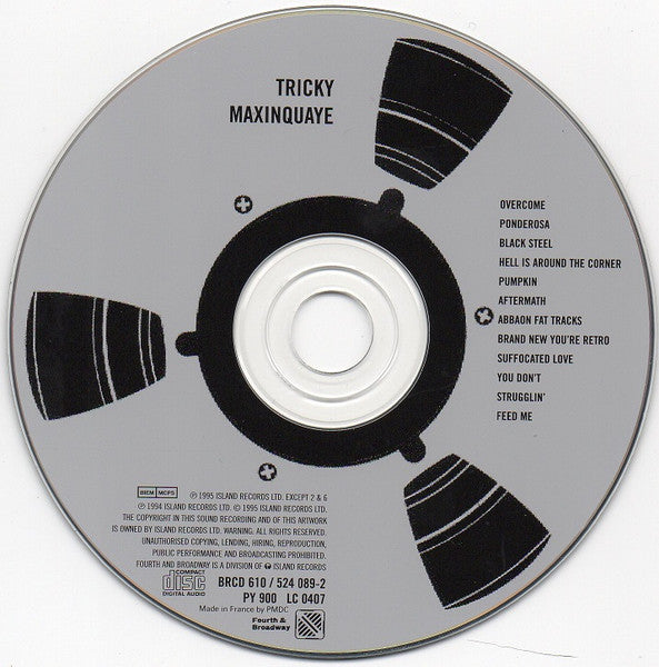 Tricky : Maxinquaye (CD, Album, RP, Uni)