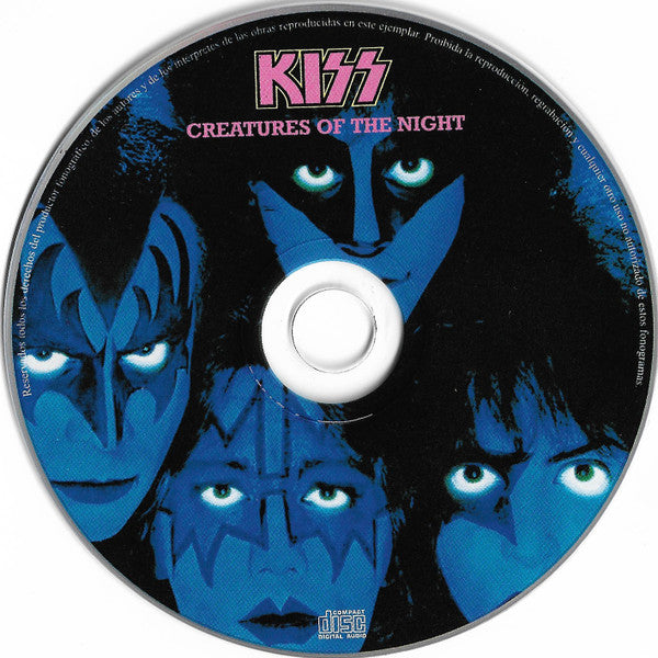 Kiss : Creatures Of The Night (CD, Album)