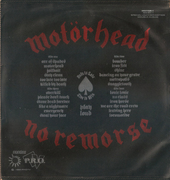 Motörhead : No Remorse (2xLP, Comp, Ltd, S/Edition, Lea)