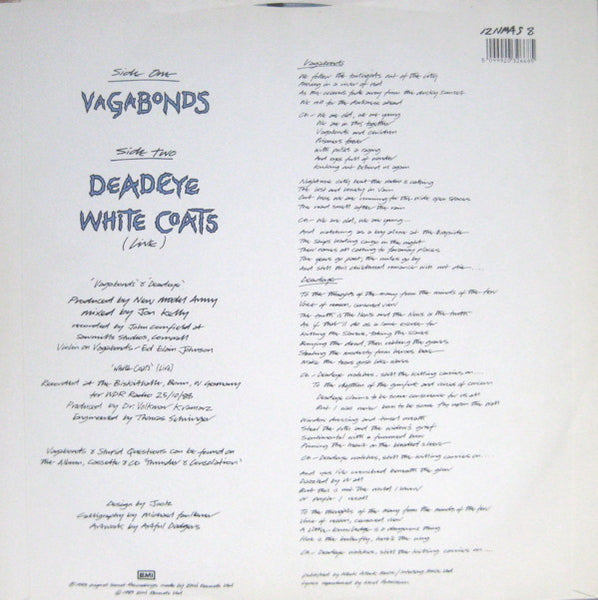 New Model Army : Vagabonds (12", Single, Ltd)