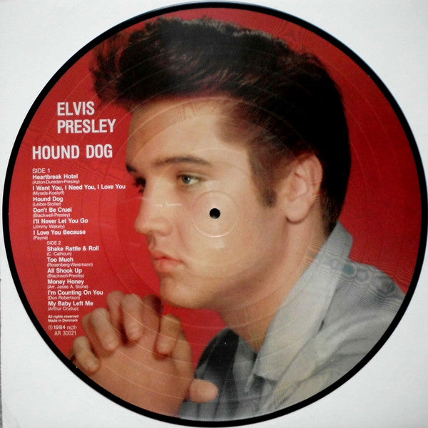 Elvis Presley : Hound Dog (LP, Comp, Pic)