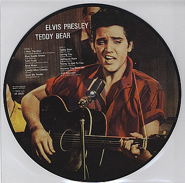 Elvis Presley : Teddy Bear (LP, Comp, Pic)