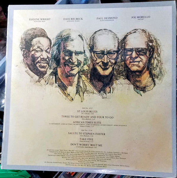 The Dave Brubeck Quartet : 25th Anniversary Reunion (LP, Album, Ter)