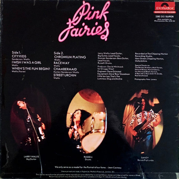 The Pink Fairies : Kings Of Oblivion (LP, Album)