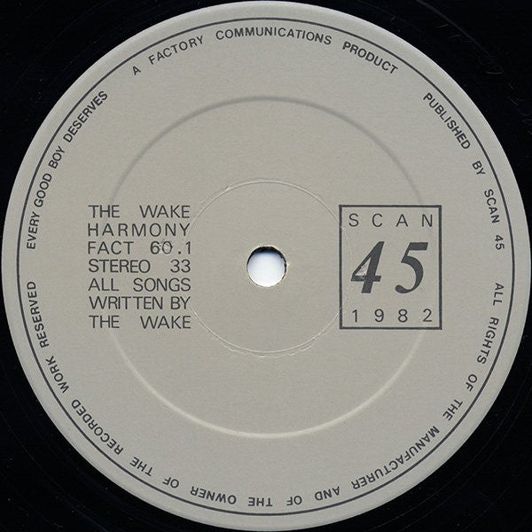 The Wake : Harmony (LP, Album)