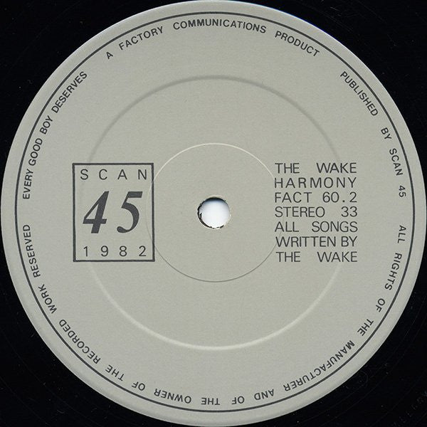 The Wake : Harmony (LP, Album)