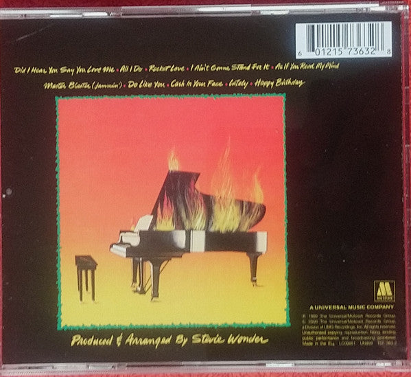 Stevie Wonder : Hotter Than July (CD, Album, RE, RM, RP)